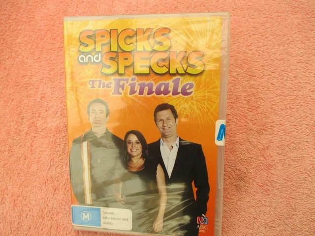 spicks and specks the finale  dvd sealed
