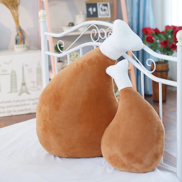 Wife Chicken Leg Toy Chicken Pillow Cushion Drumstick Plush Toys Stuffed Toys