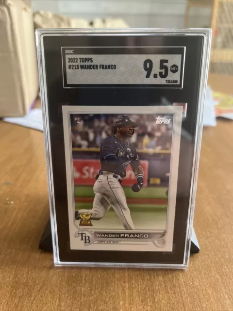 2022 Topps Series 1 Wander Franco RC SGC 9.5 Mint +- Tampa Bay Rays