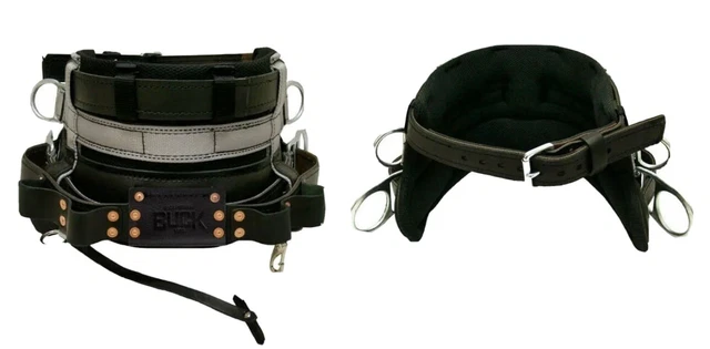 Buckingham 4 D-Ring Light Weight Full Float Body Belt 20181M Sz 26 Pole Linesmen