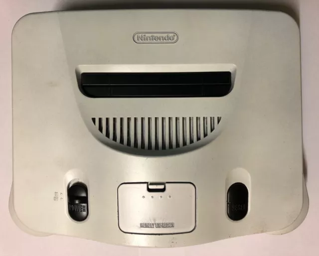 Nintendo 64 Konsole - NUS-001 (EUR) - Weiß - inkl. Spiel - Ohne Controller