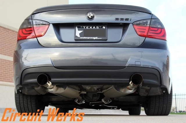 BMW 335i E90 E92 07 08 09 10 Double Turbo N54 Coupe & Sedan Full Catback Output