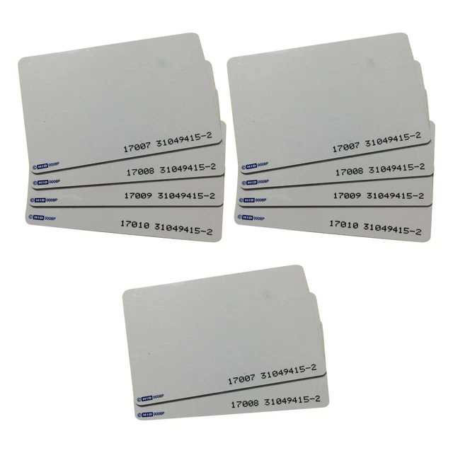 WHOLESALE NEW HID 1386LGGMN ISOProx II Card - 26 bit (Pack of 10) $16. ...