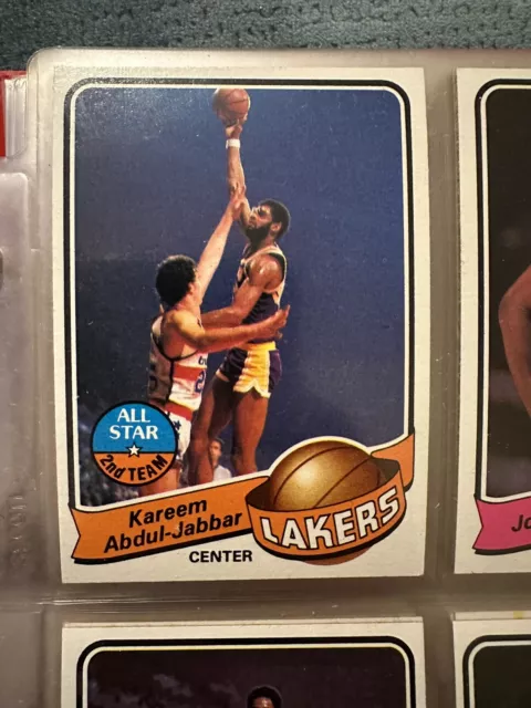 1979-80 Topps Complete Set (132) Alex English RC Erving Jabbar Maravich EX-NM+