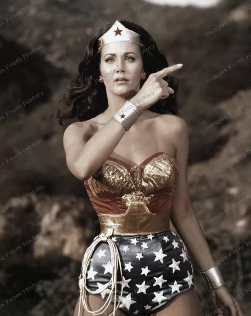 8x10 Print Lynda Carter Wonder Woman 1975 Courtesy ABC CBS #LC737