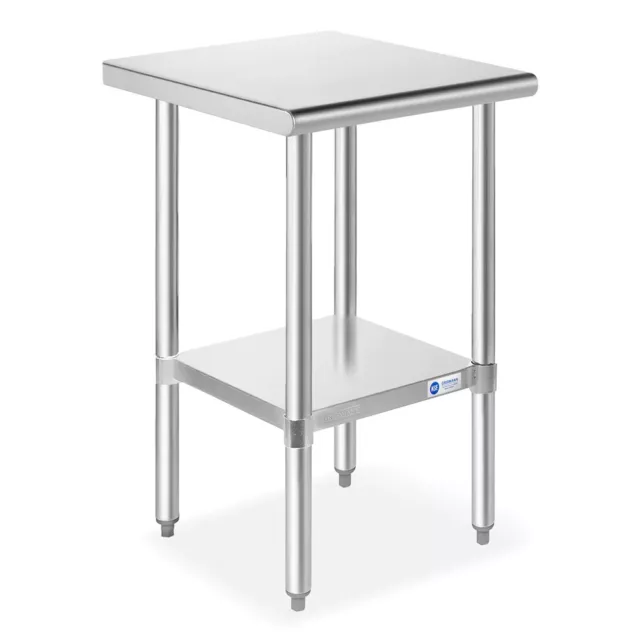 18 x 24 Inch NSF Stainless Steel Prep Table