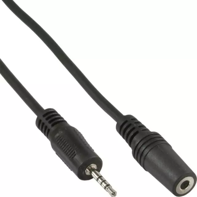 INL cavo Audio, Jack 2,5mm maschio a Jack 3,5mm femmina, Tricanale 4pin 2 m