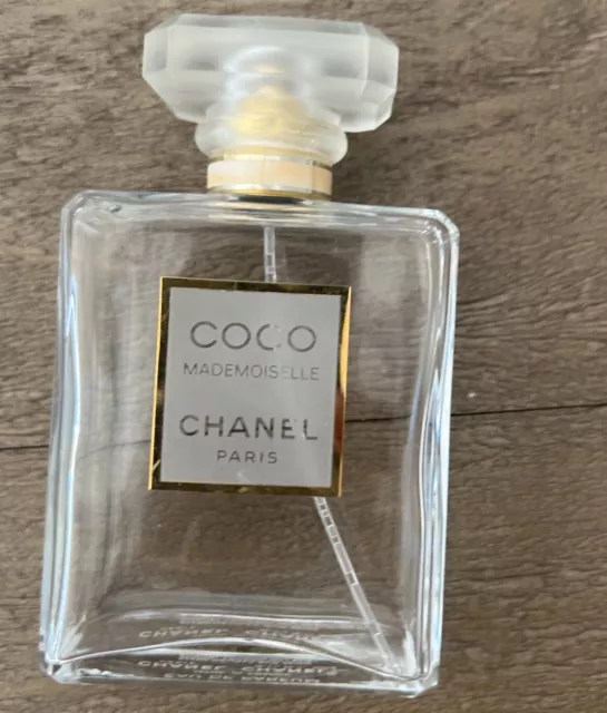 CHANEL PARIS COCO Mademoiselle Eau De Parfum 3.4 FL Oz Empty Bottle $12.99  - PicClick