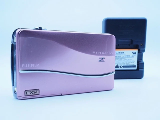 USADO] FUJIFILM FINEPIX Z800EXR Rosa Probado Funciona con Cargador