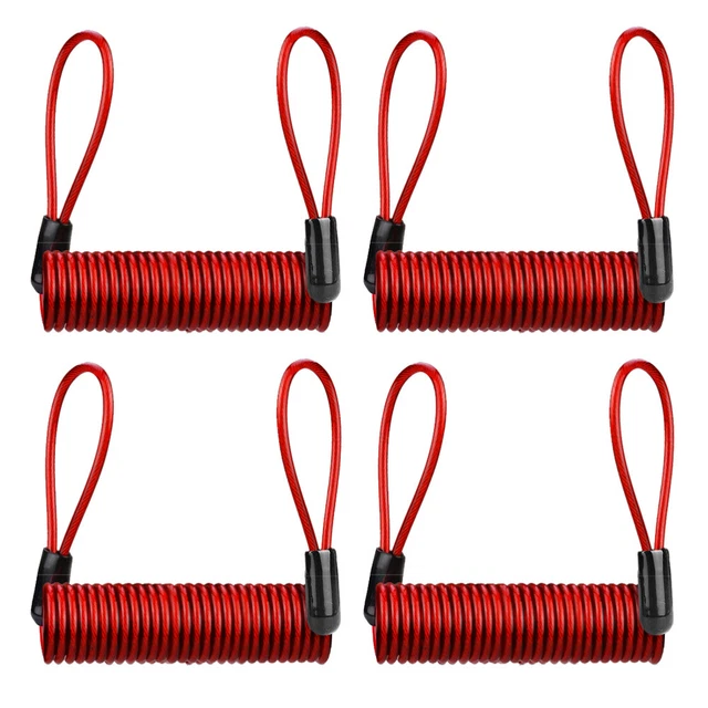 4 pz Promemoria Blocco Freno Disco Corda Disco Blocco Freno Cavo Casco Moto Bicicletta