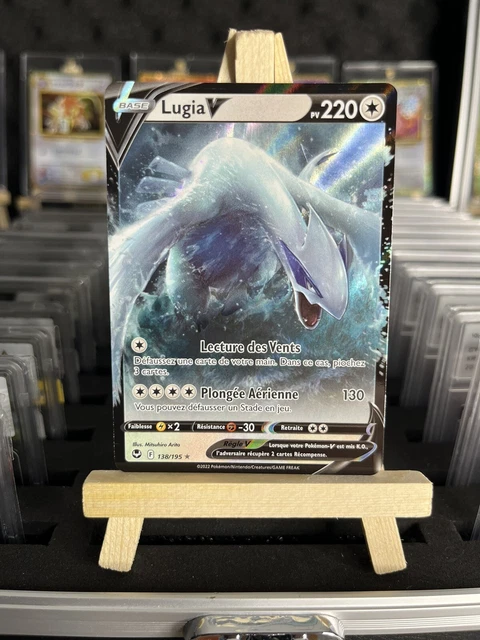 CARTE POKEMON LUGIA V Alternative 186/195 Tempête argentée EB12 FR NEUF CARTE POKEMON LUGIA V Alternative 186/195 Tempête argentée EB12 FR NEUF