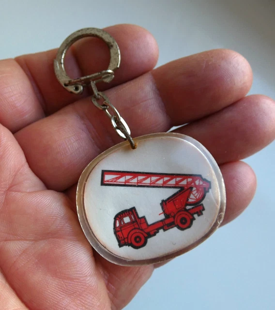 ANCIEN RARE PORTE clé Berliet Camion Pompiers Echelle 24 mètres, Années 60 EUR 10,00 PicClick FR