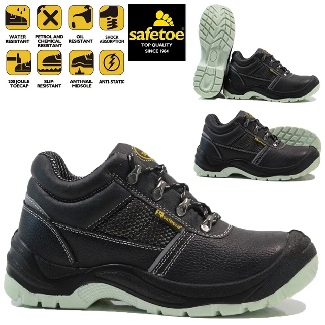 mens steel toe cap walking boots