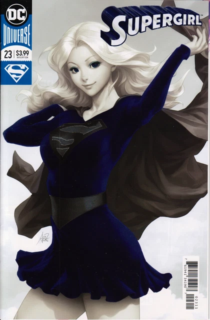 SUPERGIRL #23 (STANLEY "ARTGERM" LAU METALLIC VARIANT) COMIC BOOK ~ DC Comics