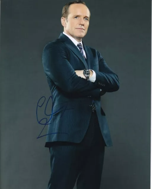 CLARK GREGG signed Autogramm 20x25cm AVENGERS in Person autograph COA