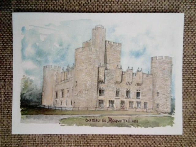 Cpsm Cpm 33 Gironde Château De Roquetaillade