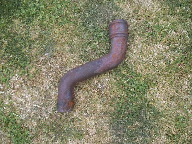 Cast Iron Drain Swan Neck Gutter pipe off Set Fitting