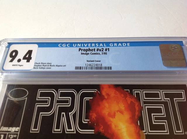 Prophet V 2 1 Cgc 9.4 White Pages Nice Boris Vallejo Variant Cover Image Comics 2