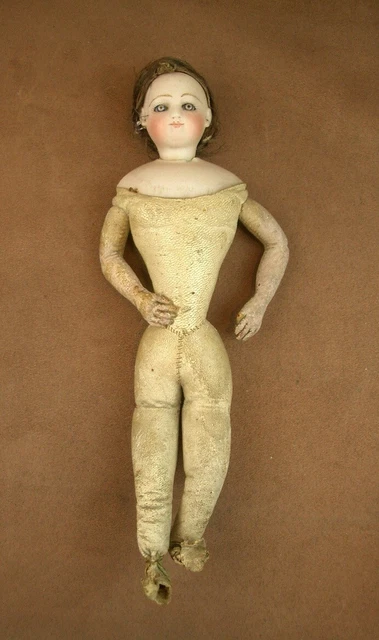 Poupee ancienne tete porcelaine à vendre : acheter d'occasion ou