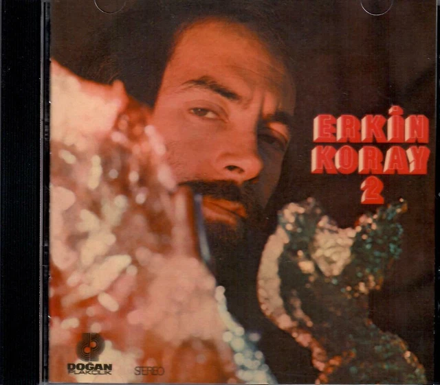 ERKIN KORAY - 2 TURKISH MID-EAST ETHNIC w/ PSYCH ROCK GUITAR CD + SINGLES TRACKS
