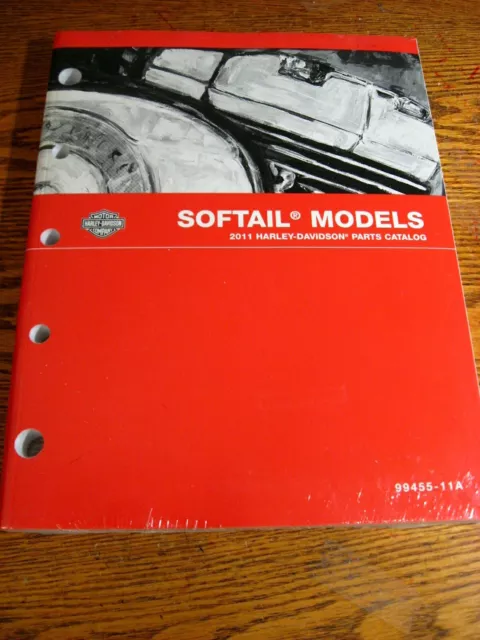 2011 Harley-Davidson Softail Parts Catalog New in Wrap