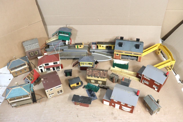 Hornby Lavoro Lotto Di Stazione Articoli Capanno Depot Cabina Blocco Acqua Cassa