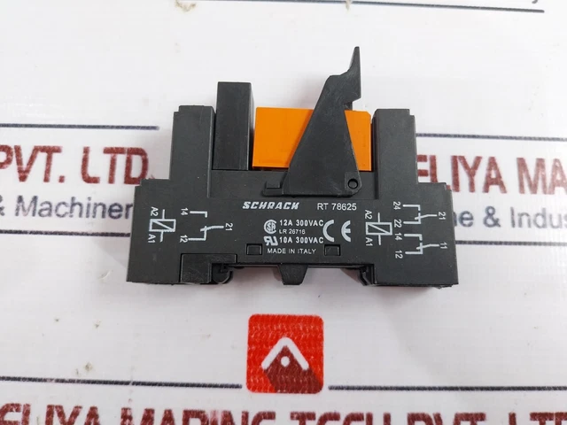 Relais Schrack RT424524 24V AC, 20 Scp - Neuf (peut Présenter De Petits Défauts D'usine)