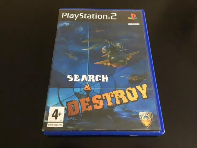 Search & Destroy Sony Playstation 2 Ps2 Edition Pt Pal Complet