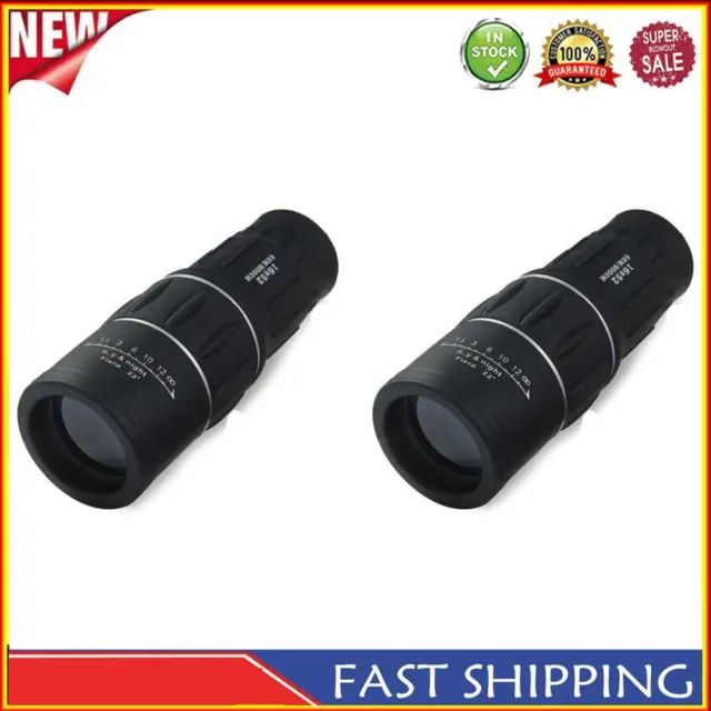 16X52 Dual Focus Monocular Telescope16x Zoom Binoculars 66M/8000M HD Scope