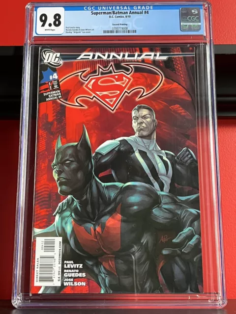 Superman/Batman Annual #4, 2nd Print CGC 9.8 White Pages
