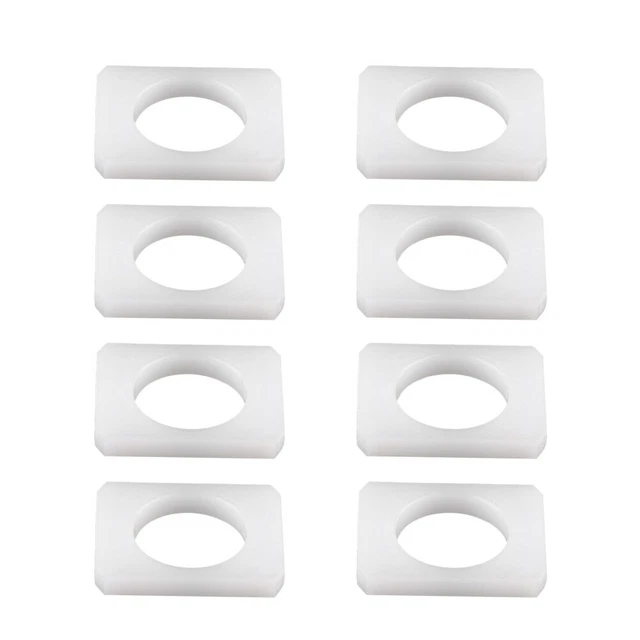 8pcs Bagues De Rail De Voiture Siège De Réglage De Siège En ABS Pour Z3 E36 E37
