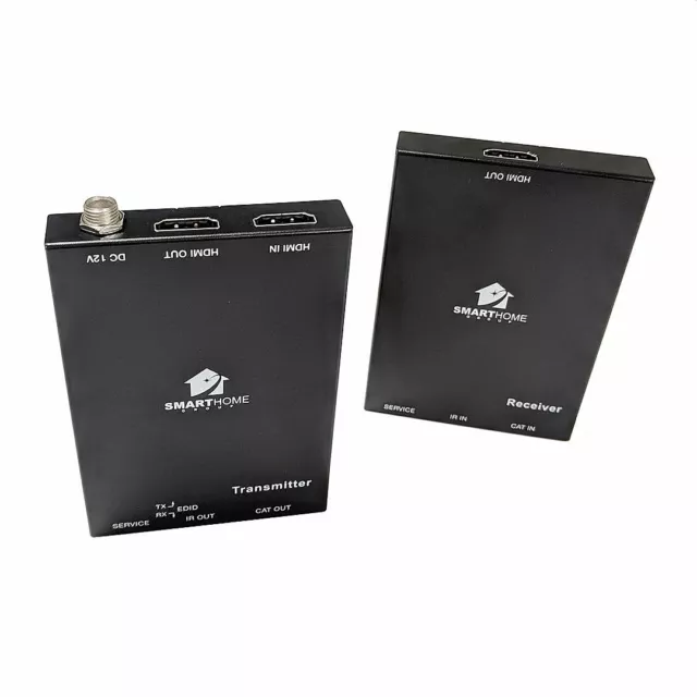 50M HDMI Extender 4K UHD CAT6 HDMI v2.0 18Gbps HDCP 2.2 HDMI Loop POE POC Paytv