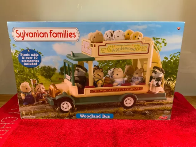 Sylvanian Families Woodland Bus FOR SALE PicClick UK