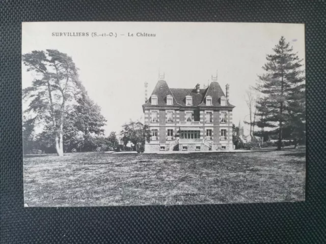 CPA 95 SURVILLIERS - Le Château