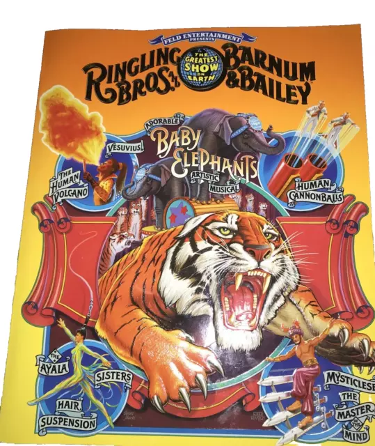 1999 Ringling Brothers Barnum & Bailey Circus  Souvenir Program Signed!