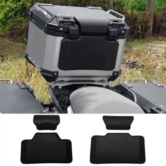 Motorcycle Passenger Backrest Pad Rear Top Case Cushion Rear Pad Storage Box