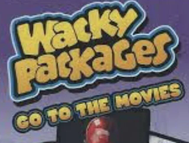 2018 TOPPS WACKY PACKAGES GO TO THE MOVIES BLACK Complete Your Set GPK U Pick