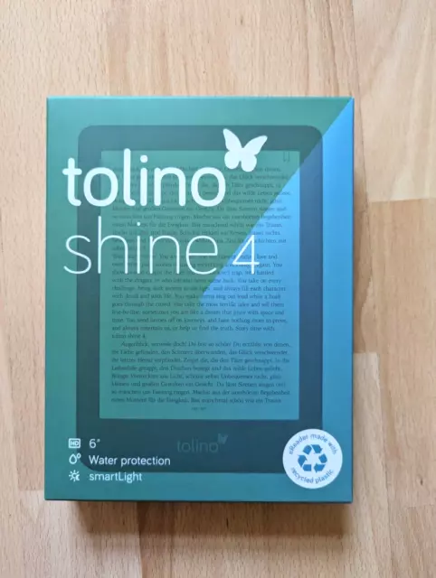 Tolino Shine 4 HD E-Book Reader - 6 Zoll - 16 GB Speicher *NEU in OVP*