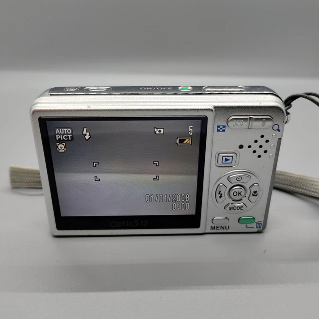 Pentax Optio S12 12,0 megapixel fotocamera digitale compatta argento testato 9