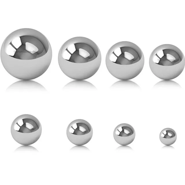 10 sfere acciaio inox 8mm (7,938mm) - 5/16 AISI 316 balls billes bolas  Kugeln