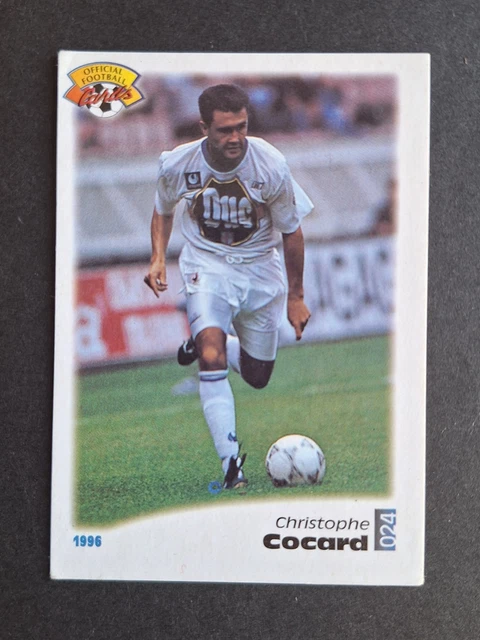 Franck Ravabinovy Auxerre Carte Official Football Cards Panini 1994