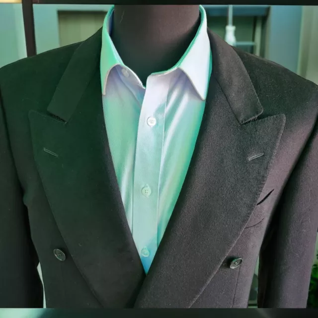 Loro Piana Cashmere Double Breasted Blazer 38S Ravazollo Cashmere Alta Sartoria 3