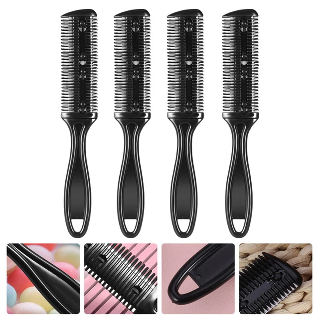 4pcs Peigne Rasoir De barbier Perruque Rasoir Peigne