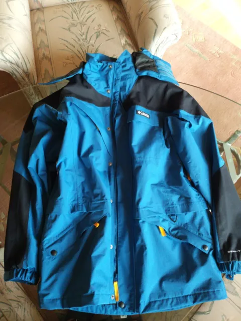 columbia ballistic ridge jacke blau herren Gr. S(fällt wie L aus) gebraucht