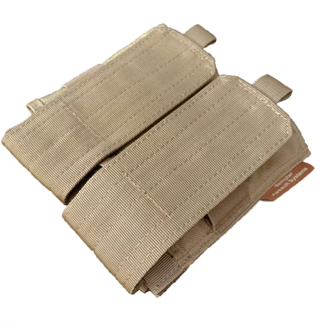 New Templar Assault Systems Desert Tan Double Magazine Molle Pouch1000D Cordura