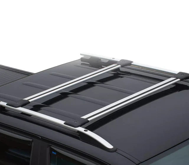 ROOF RACK CROSS Bars Silver Set for Mercedes CClass W204/S204 Wagon