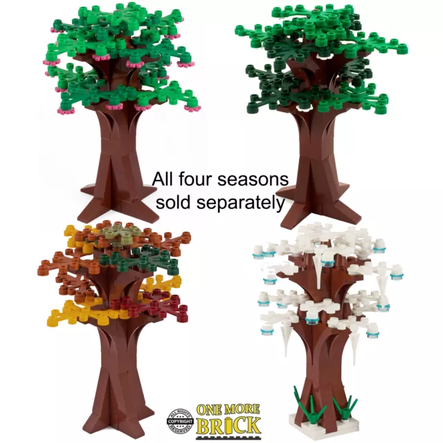 Arbre d'été | Grande plante d'arbre | Fabriqué avec de vraies briques LEGO 3