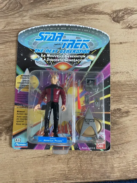 Star Trek The Next Generation JEAN-LUC PICARD 5" Action Figure Playmates 1993