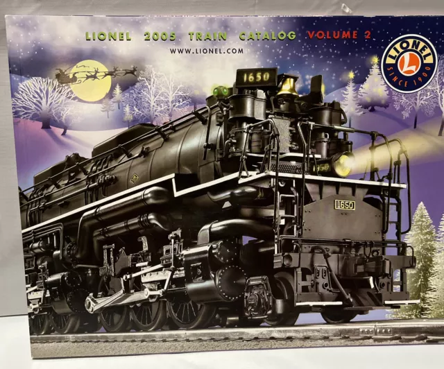 2005 Lionel Train Catalog O Gauge and S Gauge, NEW, Model Train Book