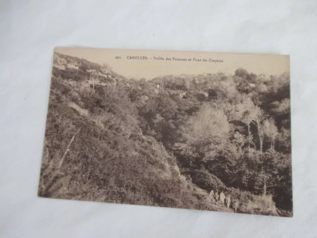 Cpa 50 Carolles Carte Postale Ancienne La Vallee Des Peintres  Dv  Vierge